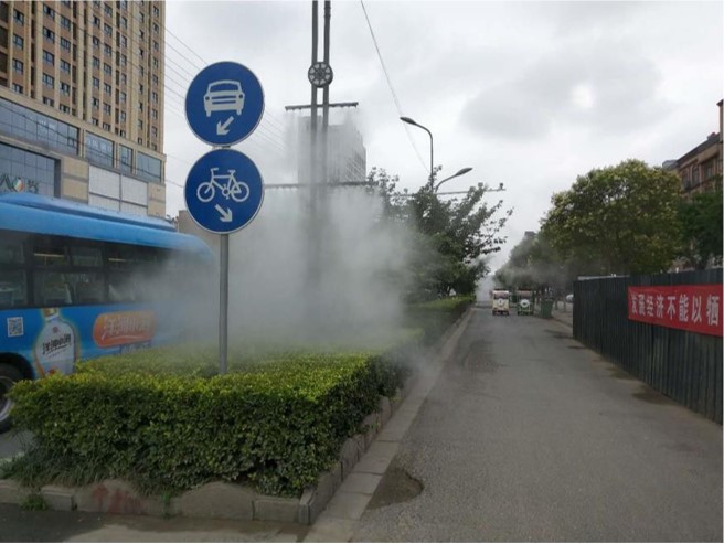 睢寧城區噴霧