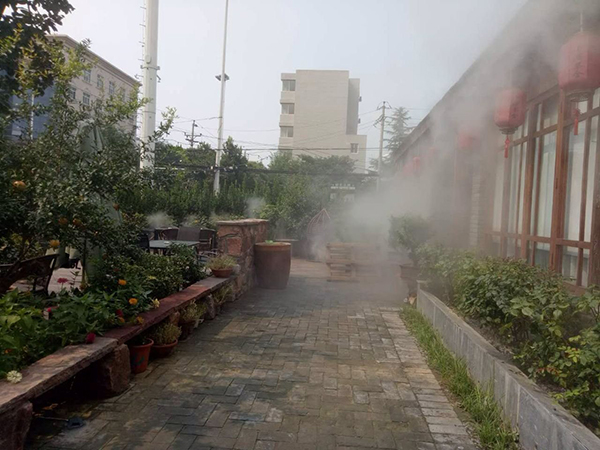 云南大理景區霧森系統設備安裝