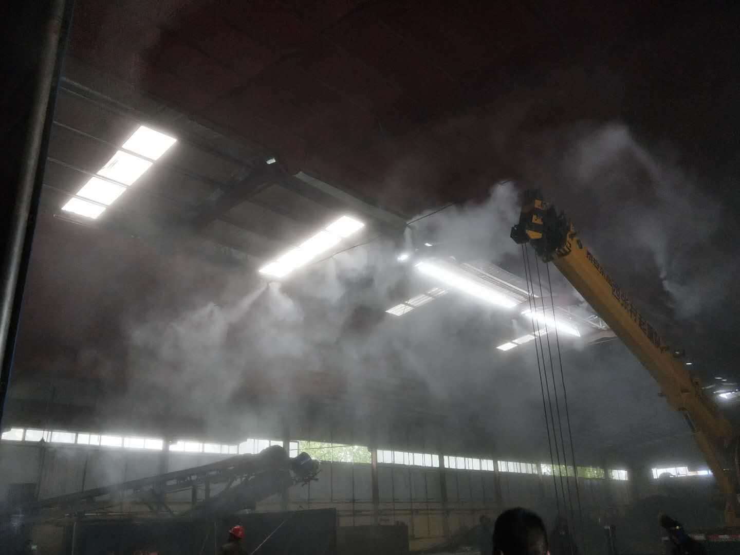 鄭州工廠車間噴霧除塵系統